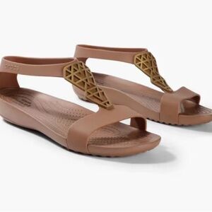 Crocs Serena Embellished Sandals